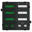 20venti pushbutton with backlit text/symbols and proximity sensor