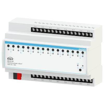 Universal actuator 16 outputs KNX ÆVO Series