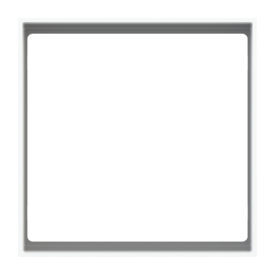 Square plastic frame Form