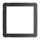Frame-adapter for power socket Ekinex