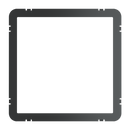 Frame-adapter for Ekinex control panels
