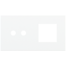 Magnetic rectangular plate Proxima + Socket