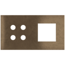 Magnetic rectangular plate Proxima + Socket