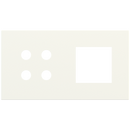 Magnetic rectangular plate Proxima + Socket