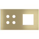 Magnetic rectangular plate Proxima + Socket