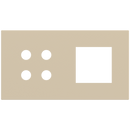 Magnetic rectangular plate Proxima + Socket