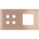 Magnetic rectangular plate Proxima + Socket