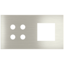 Magnetic rectangular plate Proxima + Socket