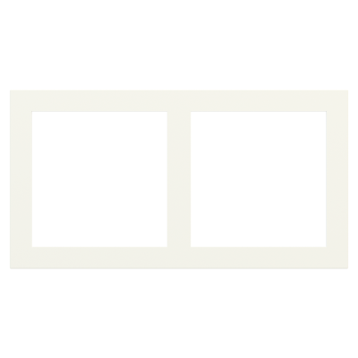 2-fold plastic plate, 60x60 windows