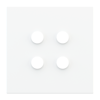 Magnetic square plate Proxima