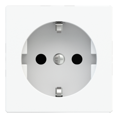 Power socket front cover - Plastic
