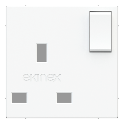 Power socket front cover - Plastic