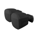 Wall-mounted speaker IP66 (pair) - Black