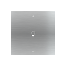 Square metal for E13 & E23 + Symbols (1 pcs.) Laser Engraved