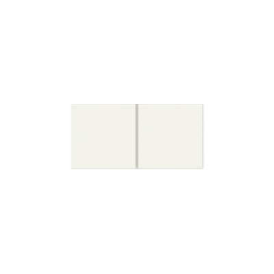 Kit 1 20Venti rectangular rocker for adjustments in - Plastic