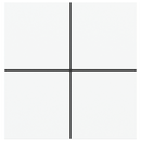 Square plastic rockers for E13 & E23 (4 pcs.)