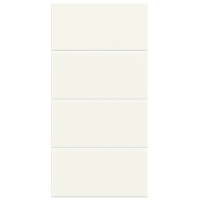 Kit 4 rockers 20Venti series horizontal rectangular (30x15) - Plastic