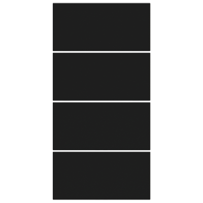 Kit 4 rockers 20Venti series horizontal rectangular (30x15) - Plastic