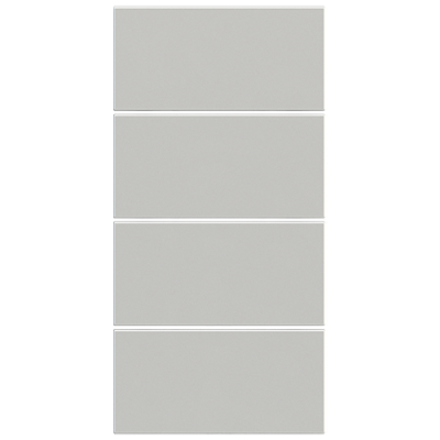 Kit 4 rockers 20Venti series horizontal rectangular (30x15) - Plastic