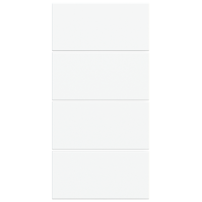 Kit 4 rockers 20Venti series horizontal rectangular (30x15) - Plastic