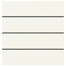 Rectangular horizontal plastic rockers for E13 & E23 (4 pcs.)