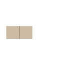 Kit 1 20Venti rectangular rocker for adjustments finish - Fenix NTM