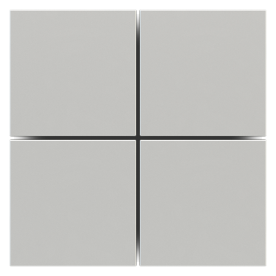 Square plastic rockers for EH2, EF2 and ED2 (4 pcs.)