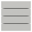 Rectangular horizontal plastic rocker for ED2 (4 pcs.)