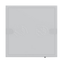 Pushbutton sensor 4.95 Comfort for Gira One and KNX