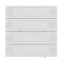 Pushbutton sensor 4.95 Comfort for Gira One and KNX