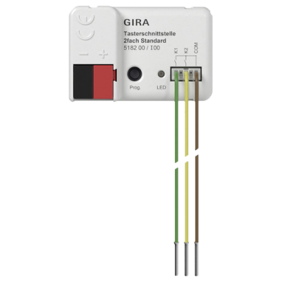 Push-button interface 2x Standard for KNX