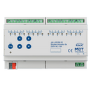 Shutter Actuator 8-fold 10A, shutter motors 230VAC up to 300W, with travel time measurement