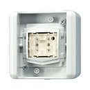 Push-button BCU, neutral position 1-gang, WG 800
