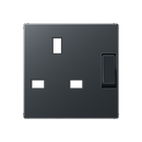 Centre plate for socket insert BS 3171EINS - A Range