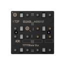 KNX universal push-button module, F40, Secure, A range