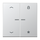 eNet push-button universal 1-gang with arrow symbols - LS Range