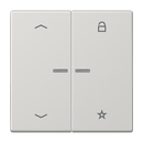 eNet push-button universal 1-gang with arrow symbols - LS Range