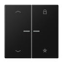eNet push-button universal 1-gang with arrow symbols - LS Range