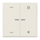 eNet push-button universal 1-gang with arrow symbols - LS Range