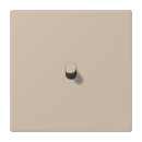 Centre plate with toggle lever "cylinder", 1 toggle lever, LS 1912 range