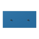 Centre plate with toggle lever "cylinder", 2 x 1 toggle lever, LS 1912 range