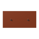 Centre plate with toggle lever "cylinder", 2 x 1 toggle lever, LS 1912 range