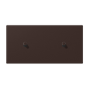 Centre plate with toggle lever "cylinder", 2 x 1 toggle lever, LS 1912 range