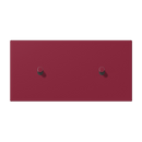 Centre plate with toggle lever "cylinder", 2 x 1 toggle lever, LS 1912 range