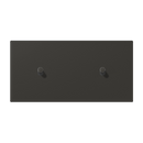 Centre plate with toggle lever "cylinder", 2 x 1 toggle lever, LS 1912 range