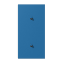 Centre plate with toggle lever "cylinder", 2 x 1 toggle lever, LS 1912 range