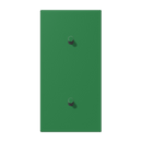 Centre plate with toggle lever "cylinder", 2 x 1 toggle lever, LS 1912 range