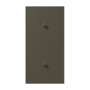 Centre plate with toggle lever "cylinder", 2 x 1 toggle lever, LS 1912 range