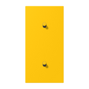 Centre plate with toggle lever "cylinder", 2 x 1 toggle lever, LS 1912 range