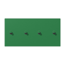 Centre plate with toggle lever "cylinder", 2 x 2 toggle levers, LS 1912 range